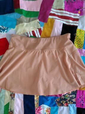 Sweaty Betty Peach Active Skort with Flared Hem